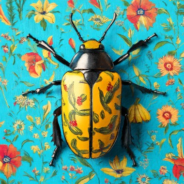 Beetle schilderij